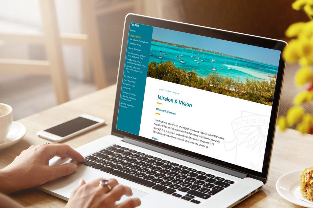 The Bahamas Maritime Authority commemorates 25 years with a brand-new website and fresh new look