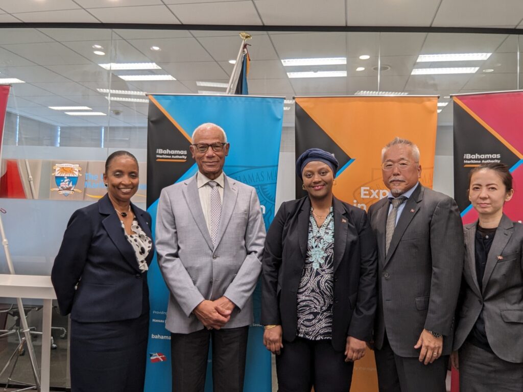 Bahamas Ambassador to Japan is welcomed in The BMA’s Tokyo office