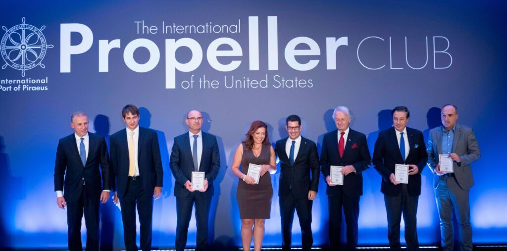 Dimitri Tsiftsis, Regional Director of The BMA, was pleased to represent The Flag at the annual Propeller Club dinner